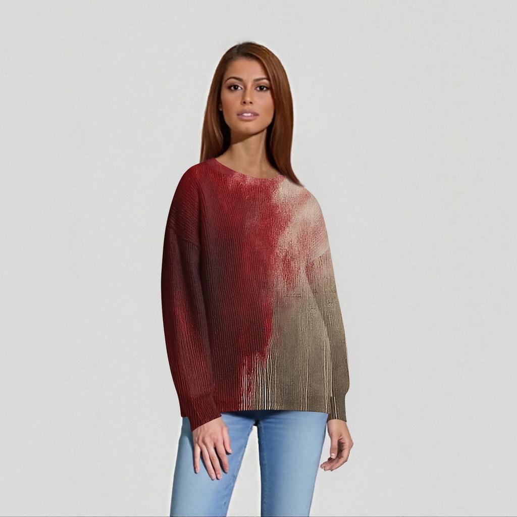 Women's Daily Casual Tops  Knitted Sweater