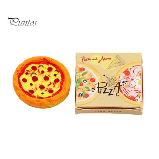 

1 комплект, кукольный домик для пиццы, высокая реставрация, трехмерное реалистичное украшение, микропейзаж, миниатюрная модель пиццы, набор кукольных домиков, поставки Sets