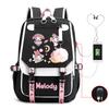 Cartoon Pink Rabbit Children'S School Bag Elementary School Girls Large Capacity Japanese Girls Backpack