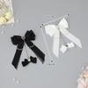 Lace Design Gothic Hair Clips Rhinestone Decoration Chain Detail Rhinestone Hair Accessories Cross Pendant Bow Shape