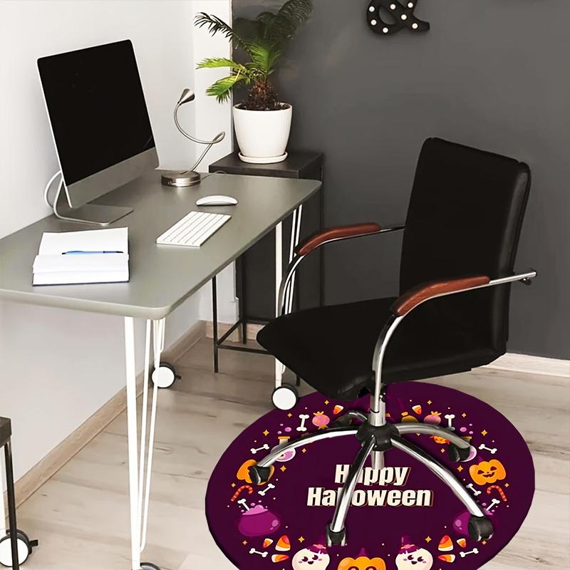 

1pc Office Carpet Chair Mats Halloween Party Decorations Perfect for Decorating Office Chairs, Living Rooms, Or Bedrooms.YDT007 80cm by 80cm