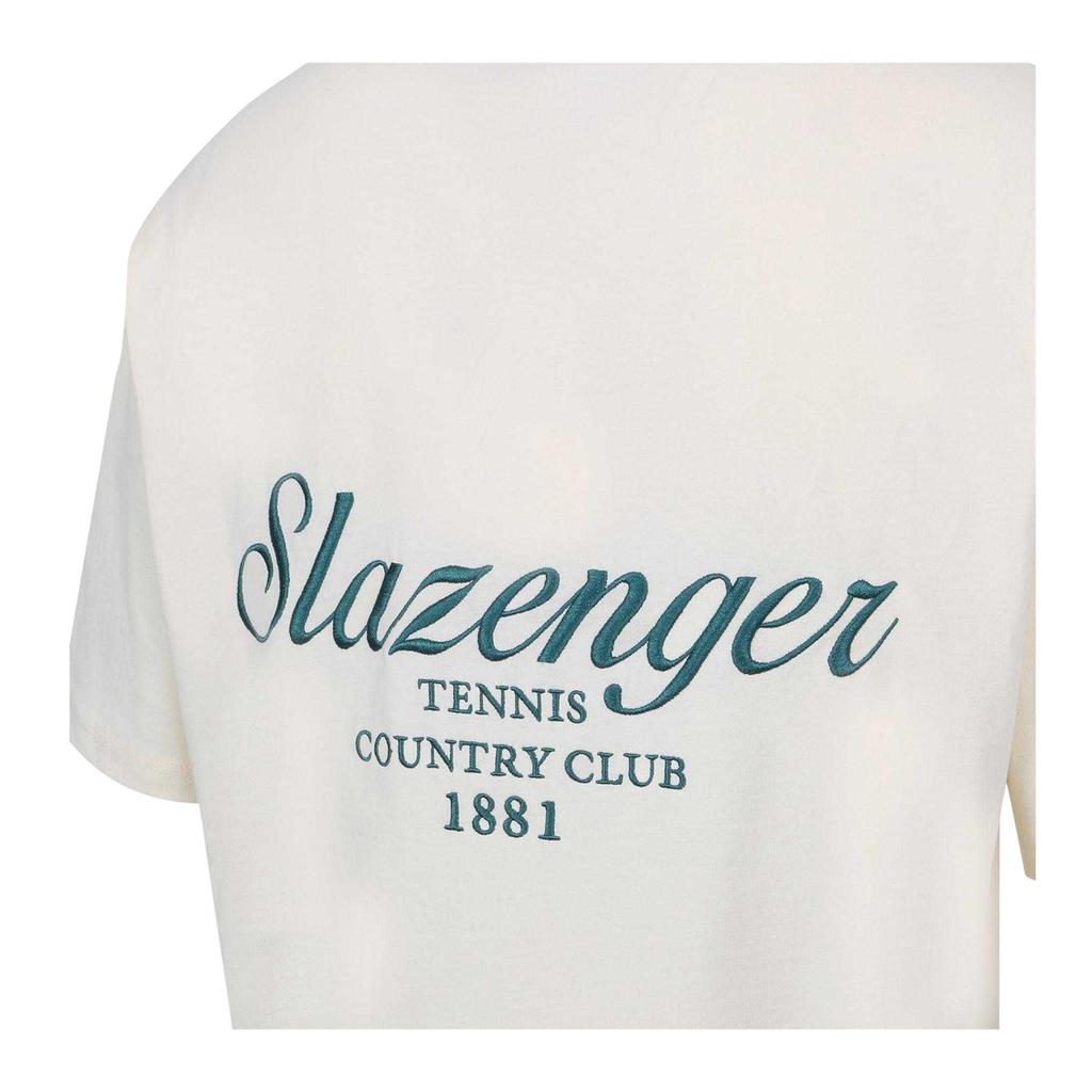 Slazenger Mens Embroidered Oversized Tennis T-Shirt