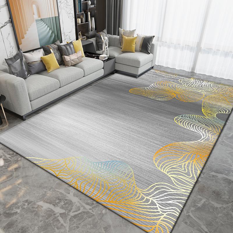 Dywan Nordic Salon Jasny Luksusowy Stolik Kawowy Maty Sypialnia Duży Dywan Kuchnia Antypoślizgowe Dywany