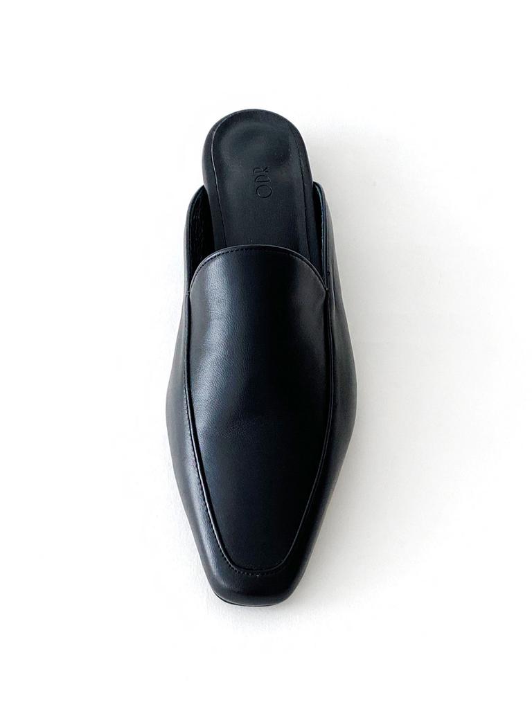 Odr Onyx Mule_Black 2Cm Odr219108-1