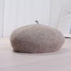 Wool Beret Painter Hat Women Autumn and Winter Versatile British Style Retro Hat Winter Versatile Hat