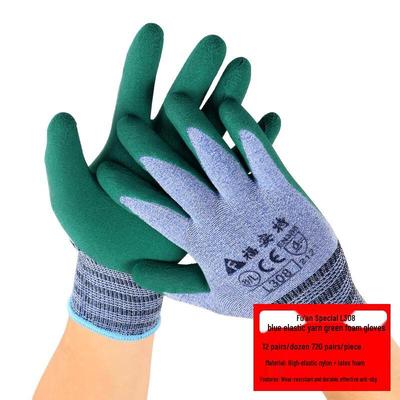 Fuan Te Latex Foam Work Gloves (12 Pairs)