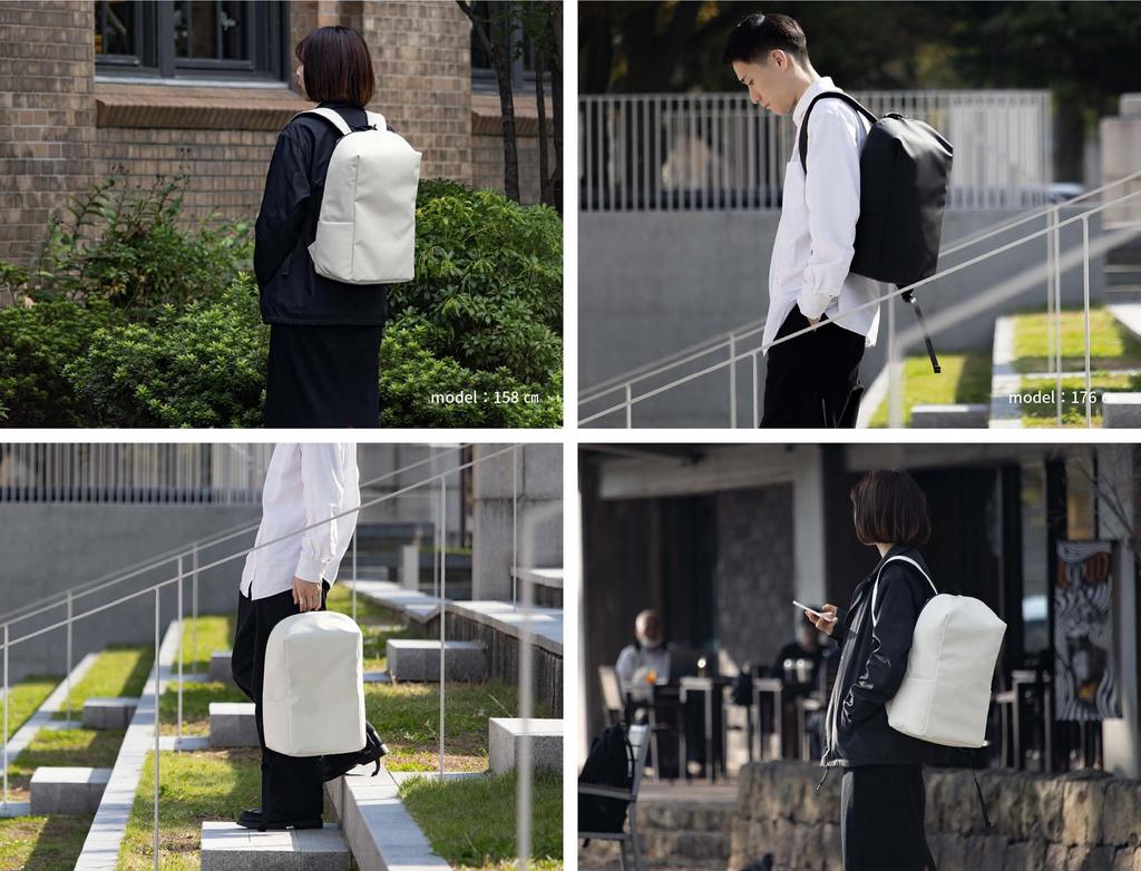 Aso Bose TOFTSACK 2 Backpack, Unisex Business Backpack with Gadget and iPad Storage, Black, TF-V300