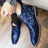 Trendy and fashionable pointed leather boots, high-top lace-up Martin boots, spring and autumn sequined suede medium boots