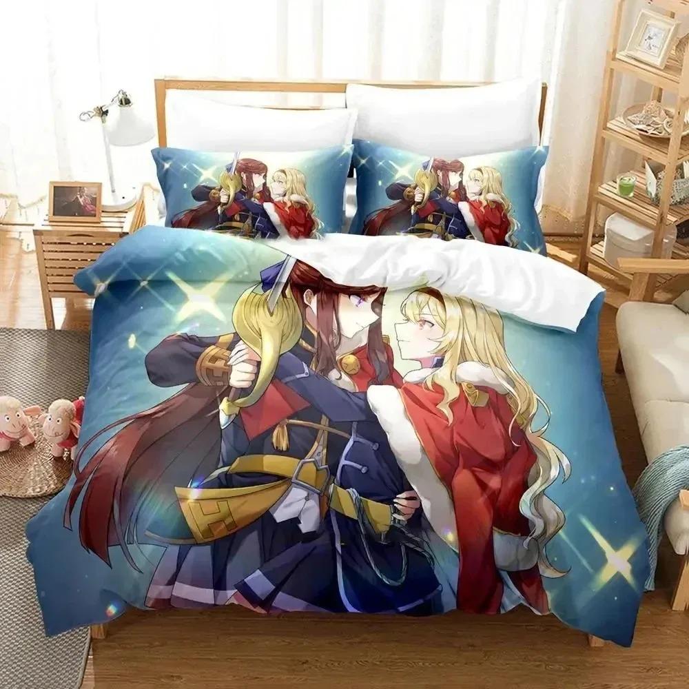 Comforter Anime Revue Starlight Bedding Set Boys Girls Twin Queen Size Bed Kids Adult Fashion Home Textileextile