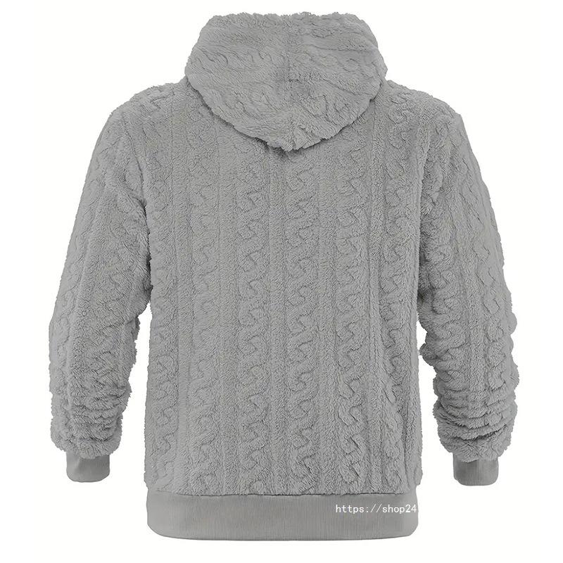 European Size Retro Hooded Jacket: Thick, Warm, and Trendy for Autumn and Winter