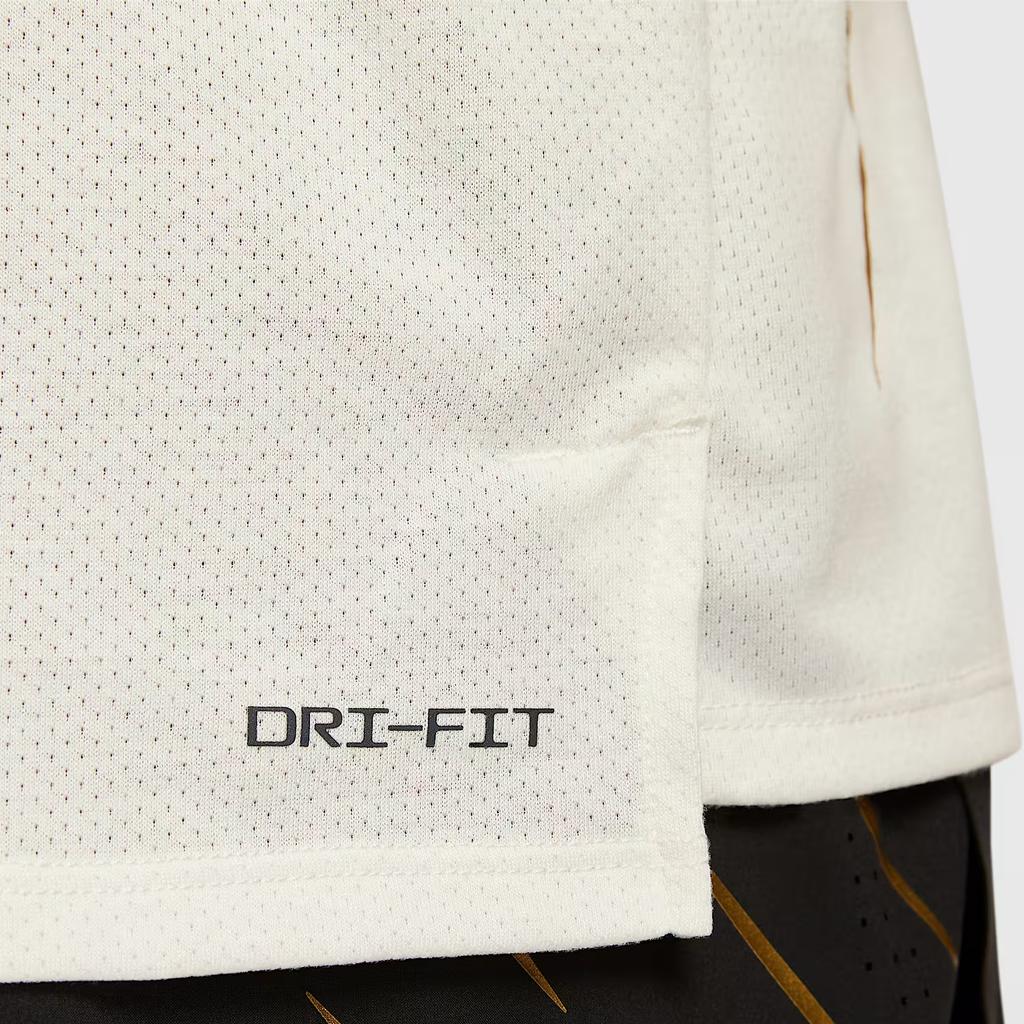 Nike Dri-Fit Skin-Friendly Fashionable Versatile Simple Short Sleeve T-Shirt Men Tops Sail-White HJ3535133