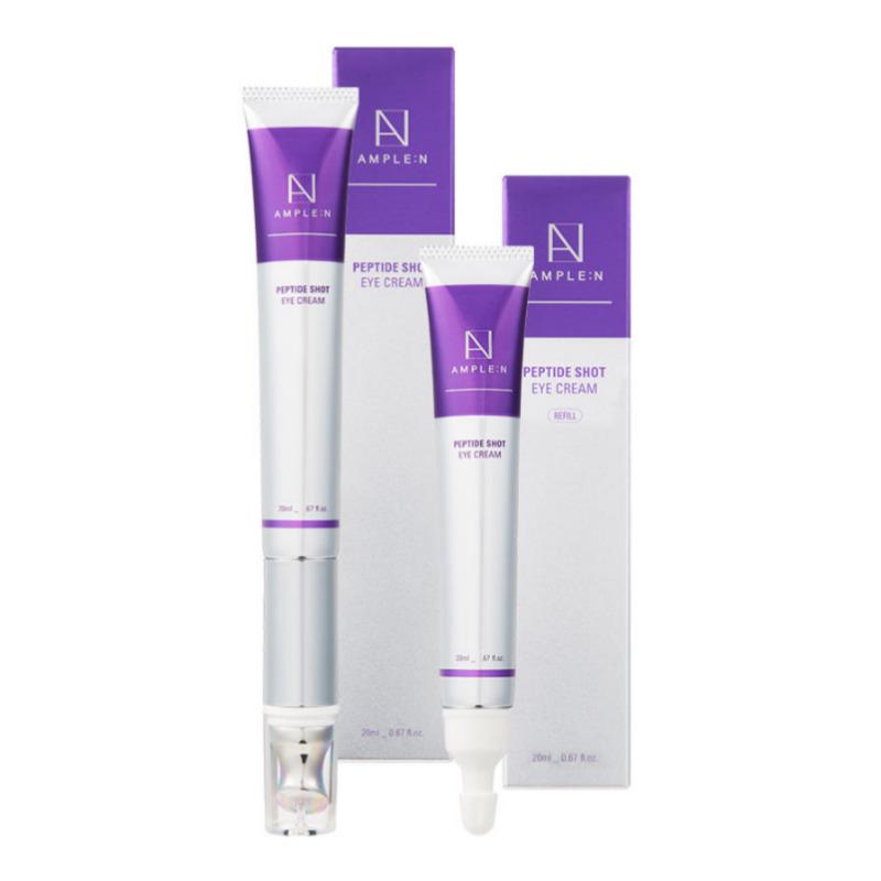 

ОБЕСПЕЧЕННЫЙ:Крем для кожи вокруг глаз N Peptide Shot 20 мл + Сменный блок 20 мл