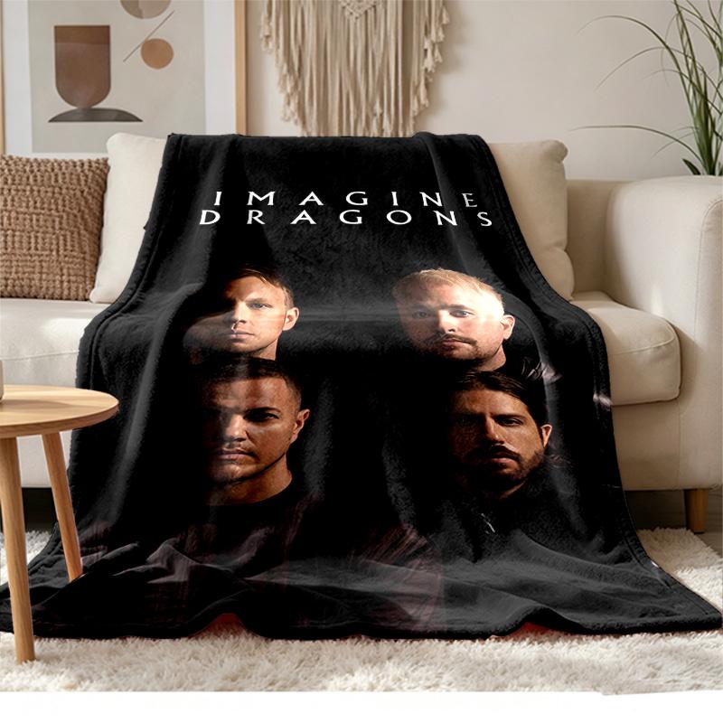 imagine dragons  Soft and comfortable flannel Suitable for sofas living rooms outdoor camping travel and also makes a great anniversary gif