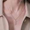 Cubic Cross Necklace C24NB107