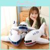 Airplane Plush Model Toy Aeroplane Stuffed Doll Home Decorations Gifts Kids