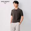 Baoxiniao Men's Business Casual Knit Polo Shirt