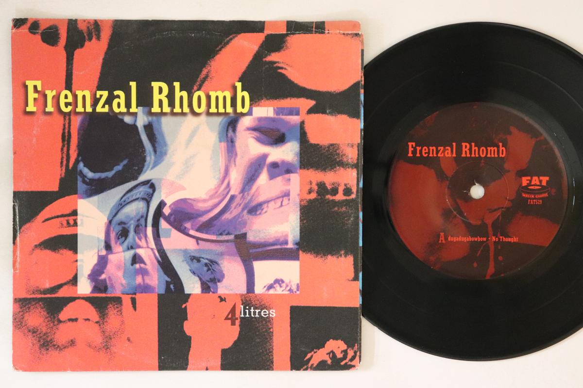 

7inch Record FRENZAL RHOMB 4 Litres FAT529 FAT WRECK CHOR 1995 USA Cana Rock Used