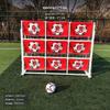 2in1 Field Game Mesh Target Mesh, Accuracy Training Pattern, Outdoor Goal 200*150cm