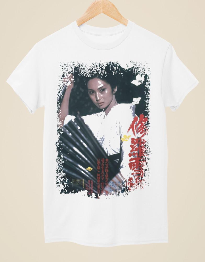 Lady Snowblood - Japanese Movie Poster Inspired Unisex White T-Shirt Unisex T-Shirt S