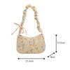 Floral Minimalist Underarm Bag, Cross-border New Single-shoulder Bag, Japanese Sweet Country Style Handbag, Small Bag, Nyl Bag