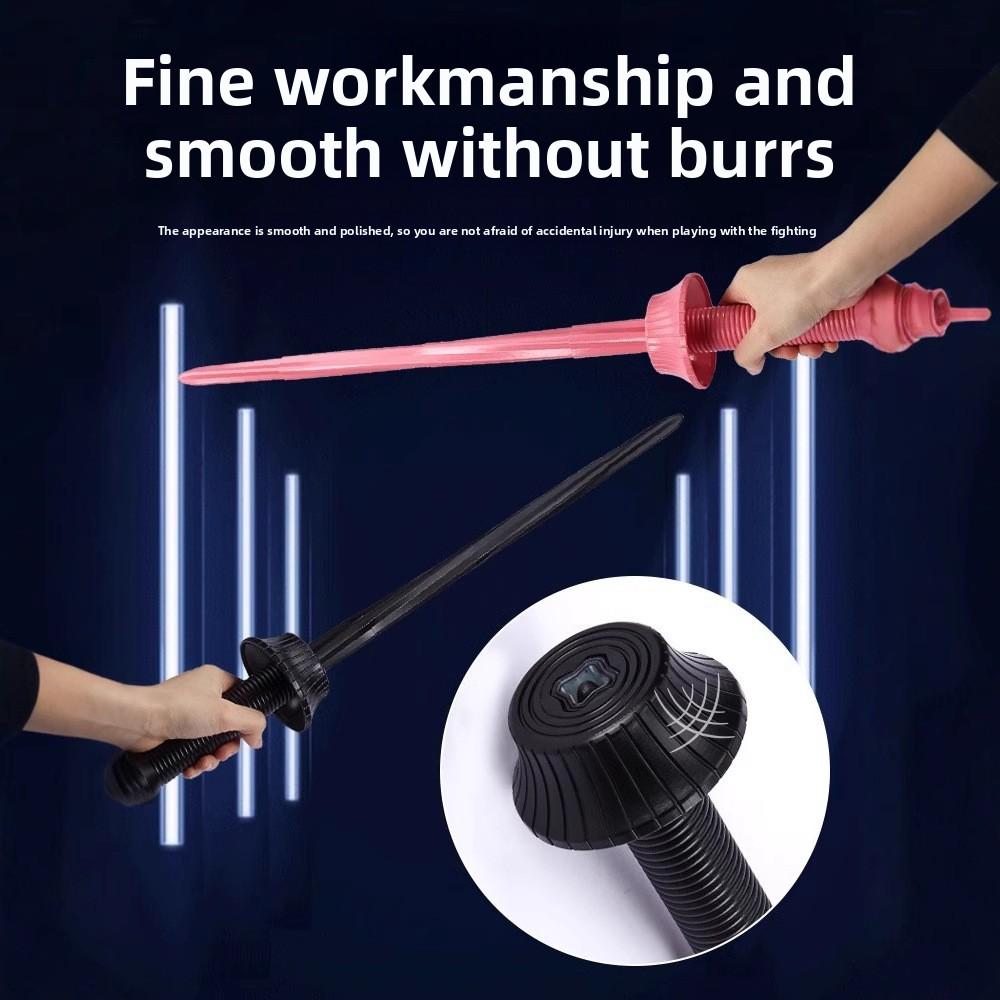 3D Spiral Samurai Sword Retractable Decompression Gravity Sword Role Playing Ninja Props 1:1 Model Toy Birthday Gift