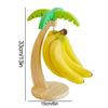 Drewniany Stojak na Banany Wiszący Stojak Kuchenny Dekoracyjny Stojak na Owoce z Hakiem Dekoracja Kuchenna