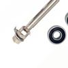 Mountain Bike Axles Quickly Release Bicycles Spindle Shifts Shaft Lever Front/Rear Wheel Hub Axles With 6000 Bearings