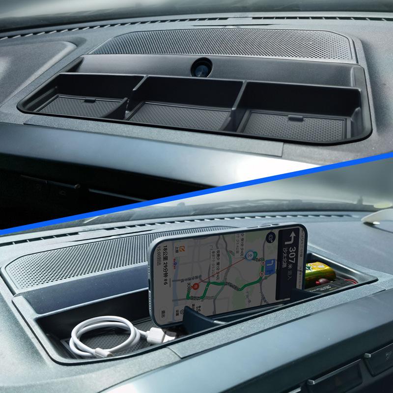 For 21-24 Ford Raptor F150 Central Control Dashboard Storage Box for Storing Automotive Supplies