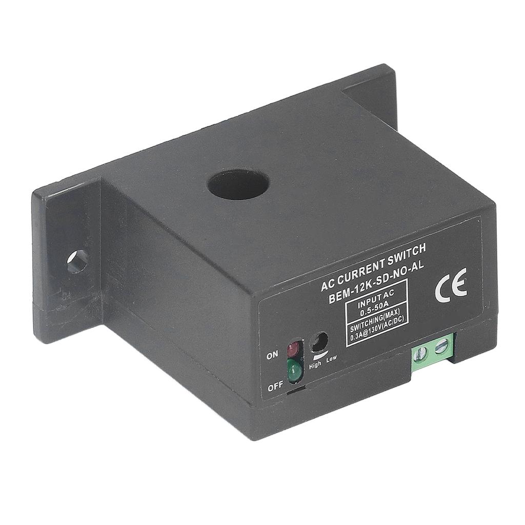 BERM Przełącznik wykrywania prądu AC Normalnie otwarty Miniaturowy przełącznik transformatora prądowego 0.5?50A