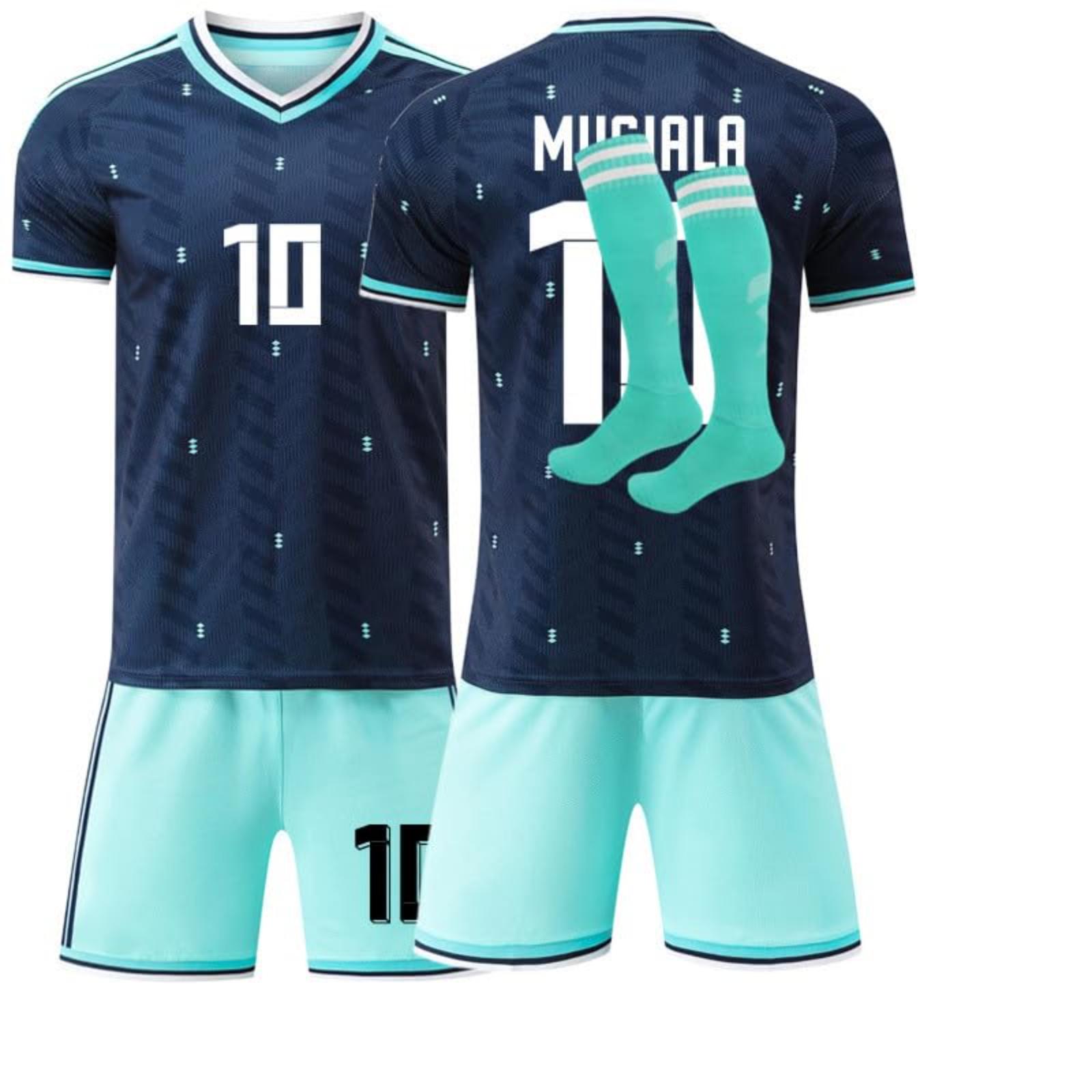 26England Away Jerseys Sports Team Uniform Set Football Training Suit Set L