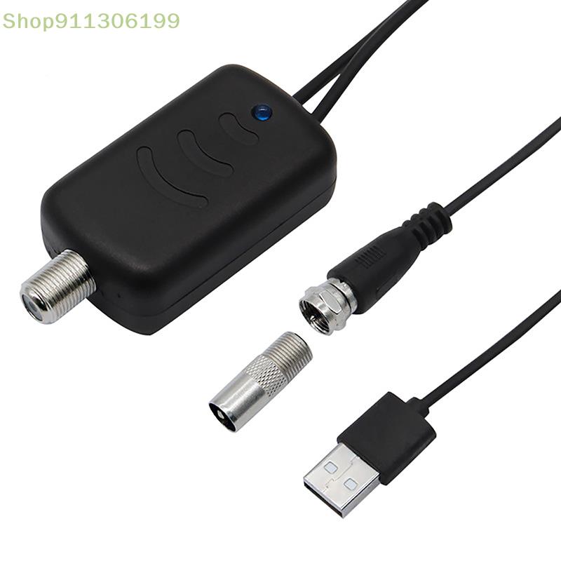 1 Pcs Highquality HDTV Antenna Amplifier 4K Low Noise High Gain TV Signal Amplifier UHD Televisions Accessories