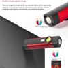 USB Rechargeable LED Flashlight with Magnet and Hook Life Waterproof With Red light Power Bank Repairing Work Emergency Lantern
