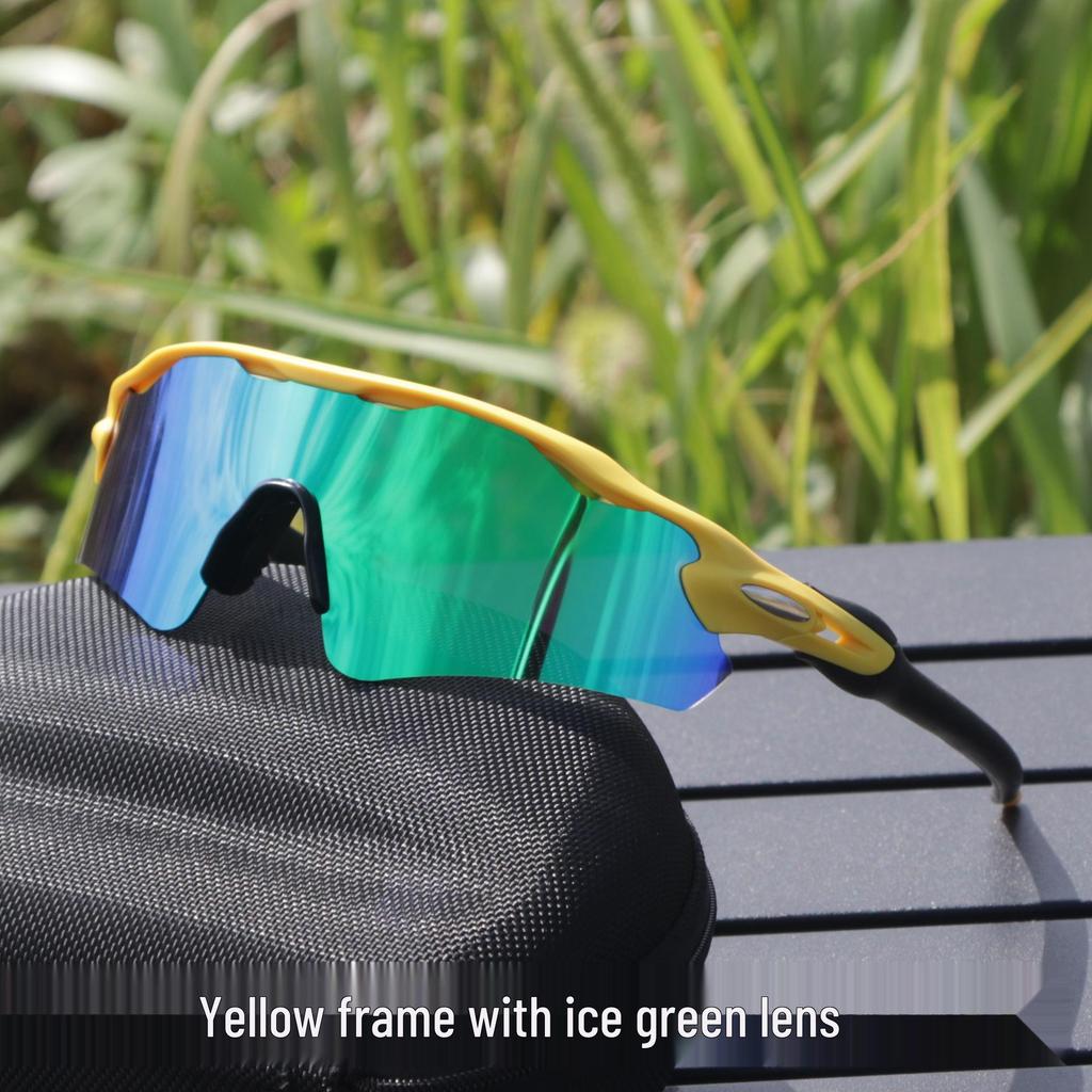 Cross-Border E-commerce TR90 Colorful Cycling Sunglasses for Outdoor Sports, Prescription-Compatible.
