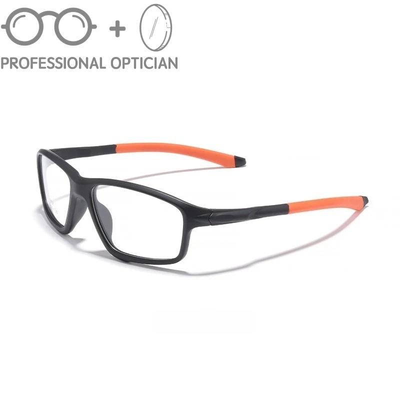 

Sports Frames for Running Basketball Cycling Anti-drop Anti Collision Myopia Blue Light Glasses Woman Man Optical Prescription Single Version&1.56&None