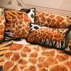 Sofa Cover Modern Light Luxury Tiger Print Sofa Cushions New Style Wintertime Anti-cat Scratch Cover Plush Animal Pattern