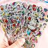 6/12/24pcs 3D Bubble Stickers Cartoon Cute Unicorn Design Children Sticker Toys for Kids Birthday Christmas New Year Gifts TMZ