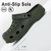 Fashion Smile Pop Casual Men Clogs Slippers Band Summer Slippers Outdoor Non-slip Beach Cozy Men Shoes Soft EVA Home Breathable Slippers