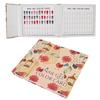 120 Colors Replaceable Color Swatches Nail Color Display Book Manicure Display Tool  For Studio