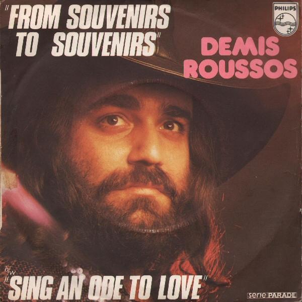

7-дюймовий запис DEMIS ROUSSOS From Souvenirs To Souvenirs 6009632 Philips 1975 Франція Поп Використаний