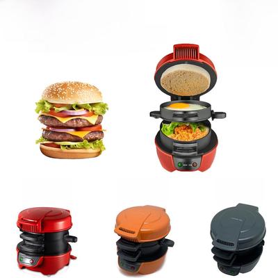 110V Frühstücks- & Sandwichmaker: Hamburger, Omelett, Toast und mehr! Perfekt für die Hausküche.