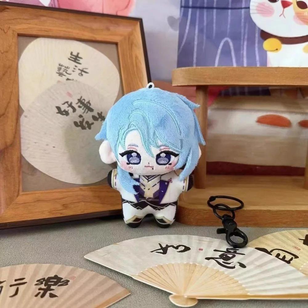 Genshin Impact Plush Dolls Venti Xiao Focalors Scaramouche Yoimiya Furina Kazuha Yae Miko Bag Pendant Keychain Stuffed Toys Gift