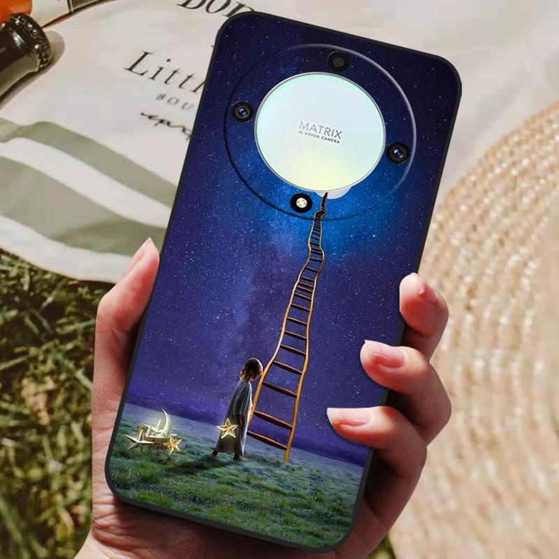 For Honor Magic 5 Lite Case Magic5 Lite Silicone Soft Shockproof Bumper Back Cover For Honor Magic 5 Lite Cover Case Coque Funda