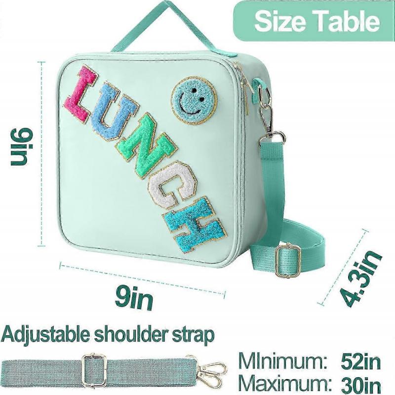 Insulated Lunch Bag With Adjustable Shoulder Strap 2025