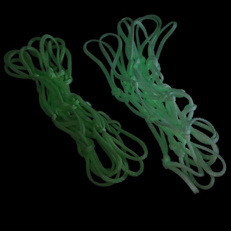 1Pc Glowing Basketball Net Basketball Hoop Mesh Outdoor Trainning Luminous Net