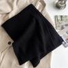 Premium sense~ Blended solid color plain color winter twist wool knitted scarf couple scarf