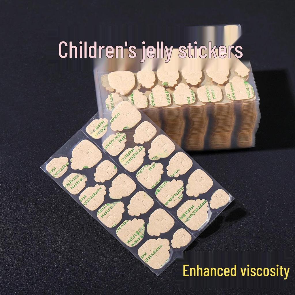 Klej do tipsów: Wysoka lepkość 0,4 mm Wodoodporny Różowy/Żółty Dwustronny Klej Żelowy