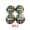 Car Steering Wheel Hub Caps Center Emblem Badge Sticker DIY Sticker For All BMW E46 E39 E38 E90 E60 E36 F30 F20 X1 X3 X5 M Logo