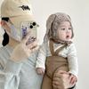 Organic Cotton Baby Beanie With Ear Protection For Winter Season