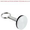 Stainless Steel 316 Hatch Cover Pull Handle Quick Pin Button Boat Yacht Storage Retainer Farm Trailers Wagons Auto Car Trailer