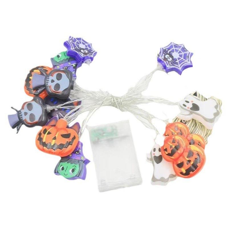 

ABUL-For Home Decoration Halloween Luminous Hanging Lamp Ghost Witch Cat Spider Web Design For Home Festival Party Decorations
